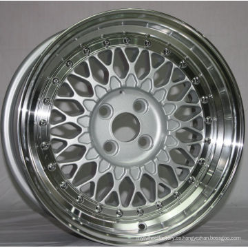 Venta caliente BBS r15 disco de plata | 4/5/8/9/10 agujeros PCD: 98-114.3